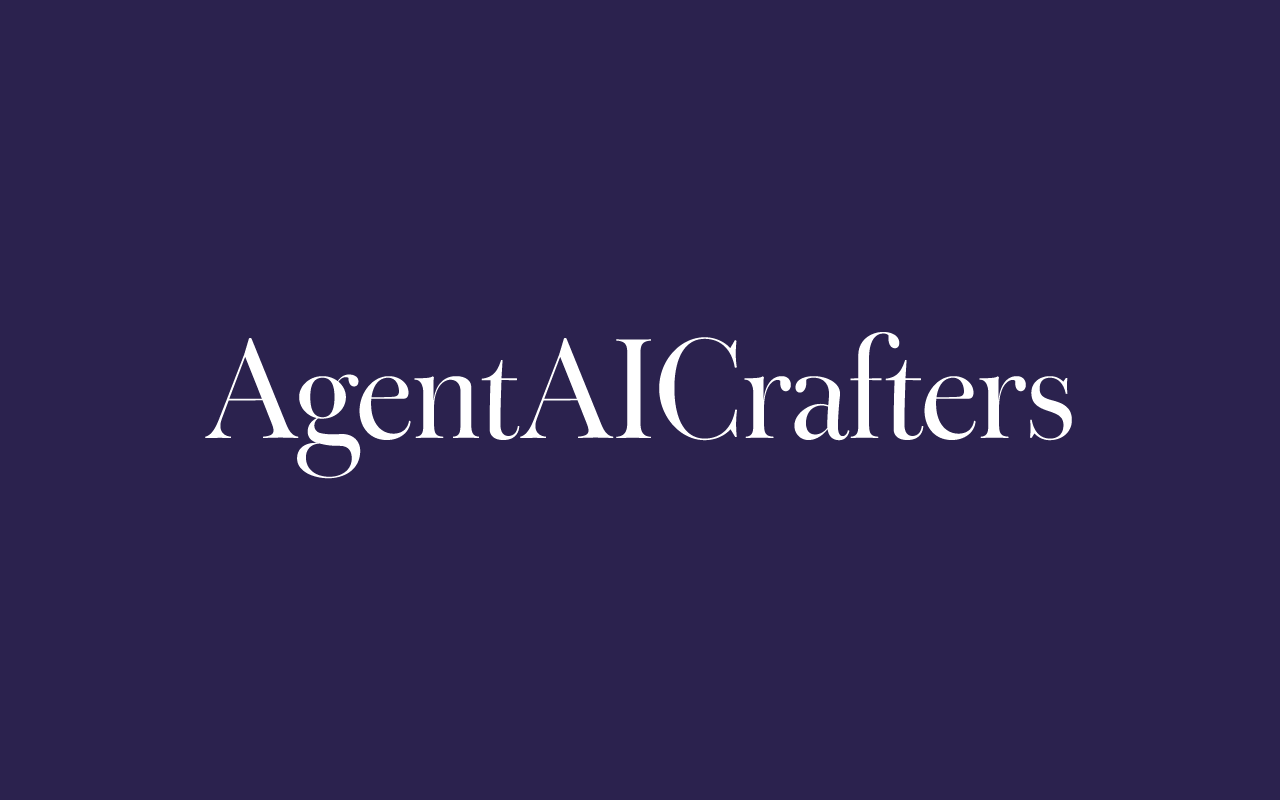 Agent AI Crafters cover